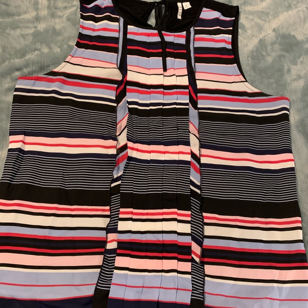 Multi colors dressy tank